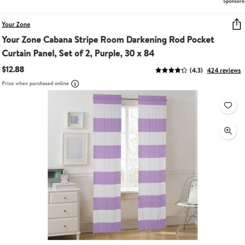 Window curtains